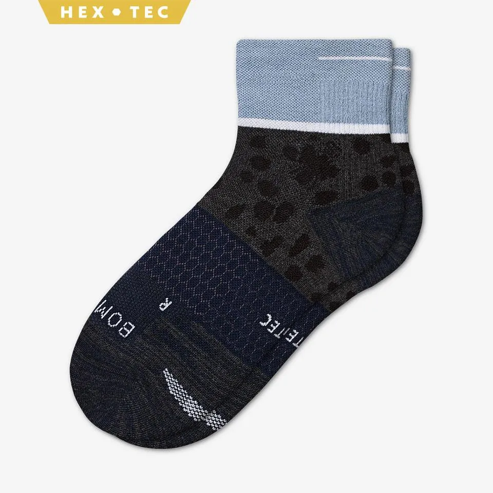 Men's Summer Style Performance Running Quarter Socks