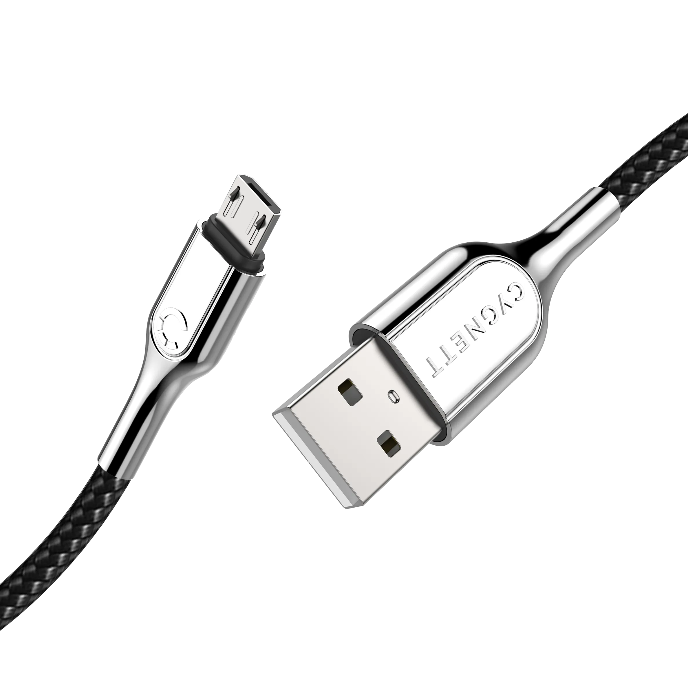 Micro USB to USB-A Cable - Black 2m