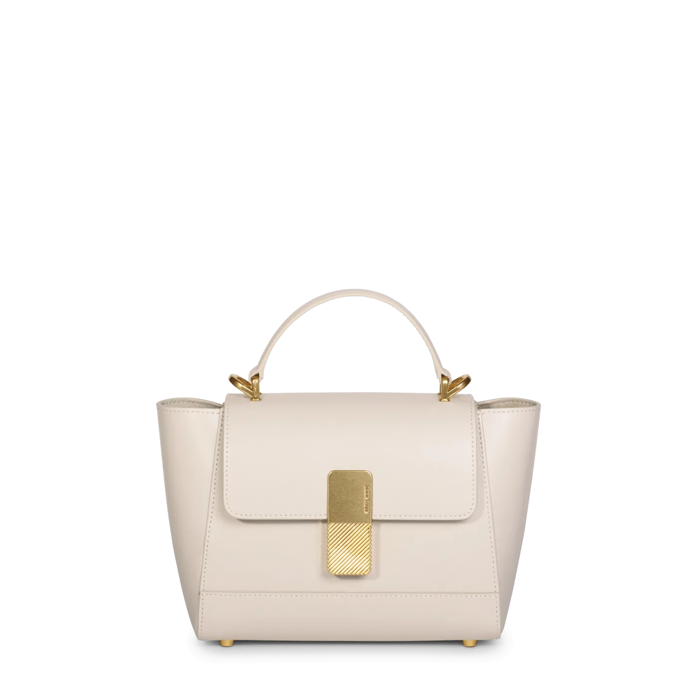 Mini Marly Gold Edition - Cuir Box Blanc Cassé