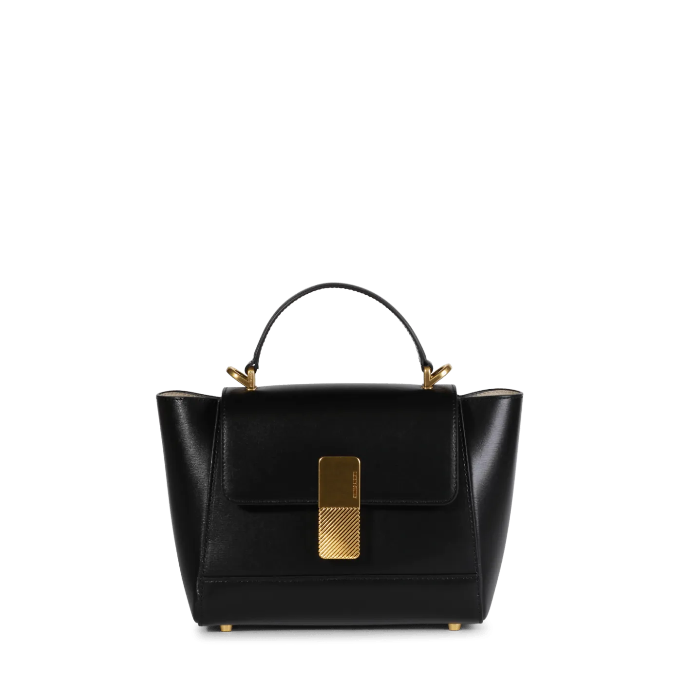 Mini Marly Gold Edition - Cuir Box Noir