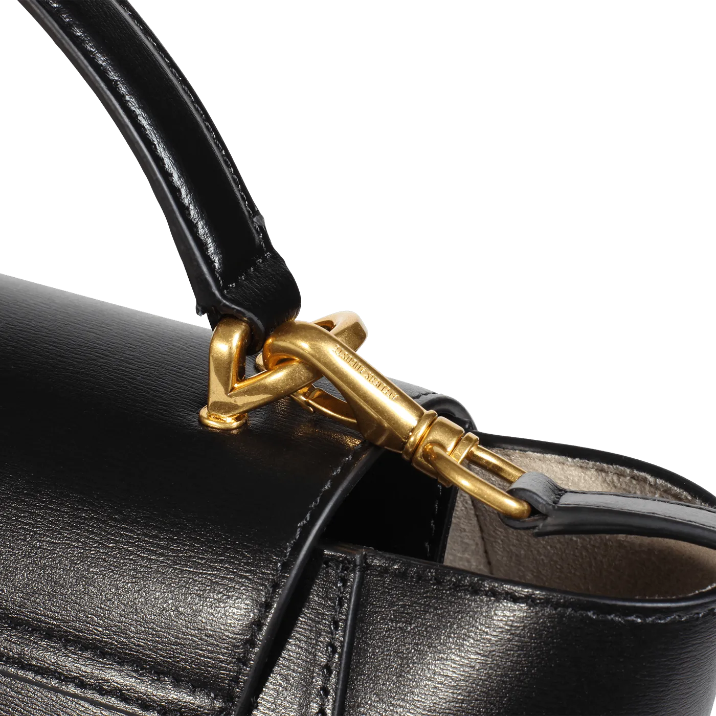 Mini Marly Gold Edition - Cuir Box Noir