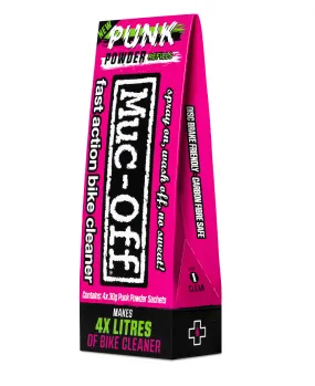 Muc Off Punk Powder Bike Cleaner 4 Sachet Pack