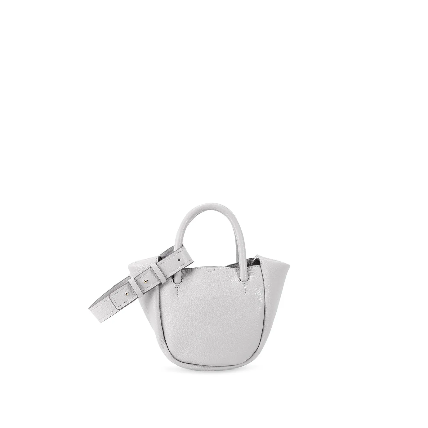 NADIA Mini Satchel - Gris Clair