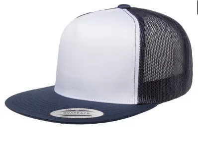 Navy Trucker Style Baseball Cap