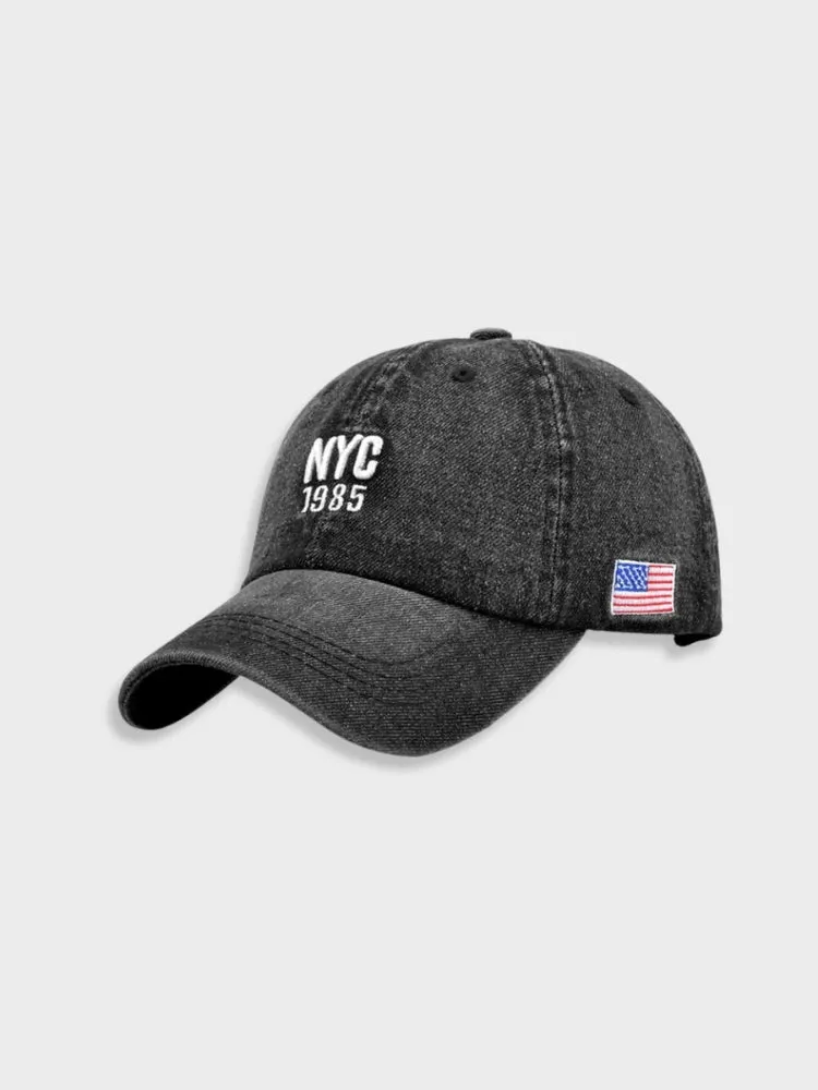 NYC Denim Cap