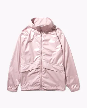 Nylon Warm Up Jacket - Mauve