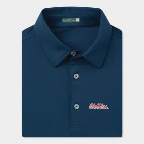 Ole Miss Solid Performance Polo