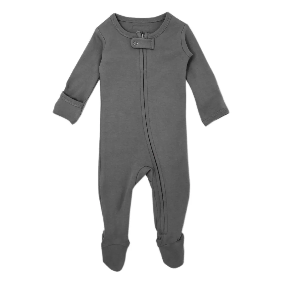 Organic 2-Way Zipper Footie