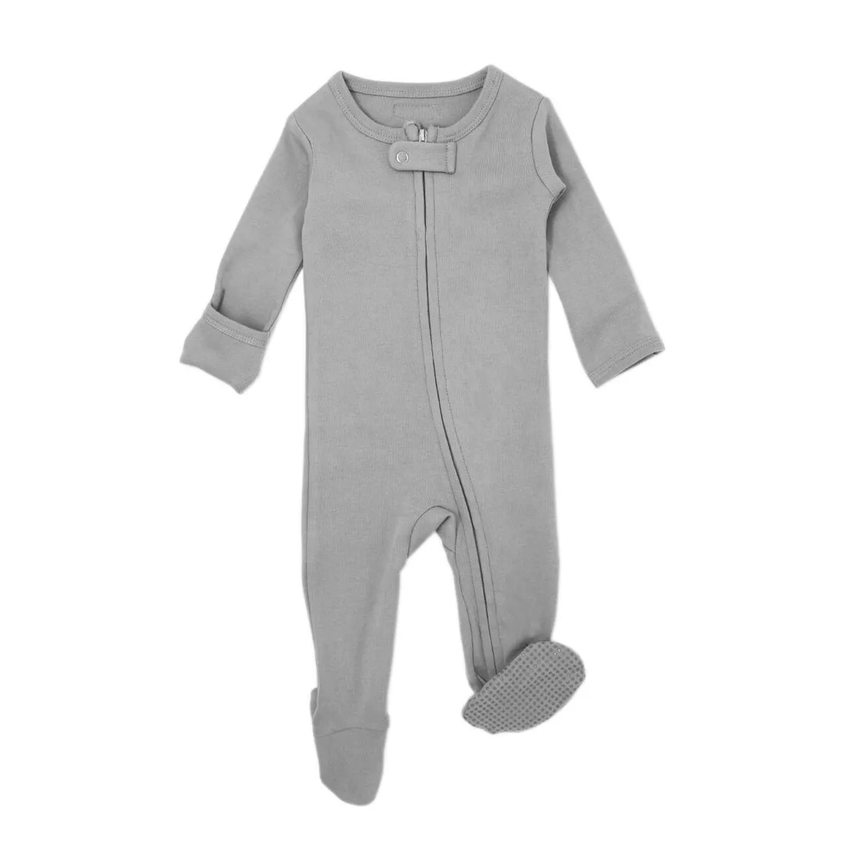 Organic 2-Way Zipper Footie