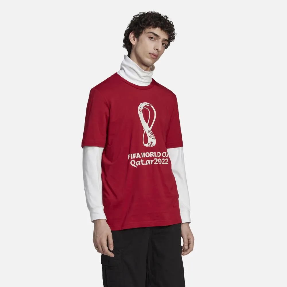 Playera Adidas Hombre Oe  Tee Rojo