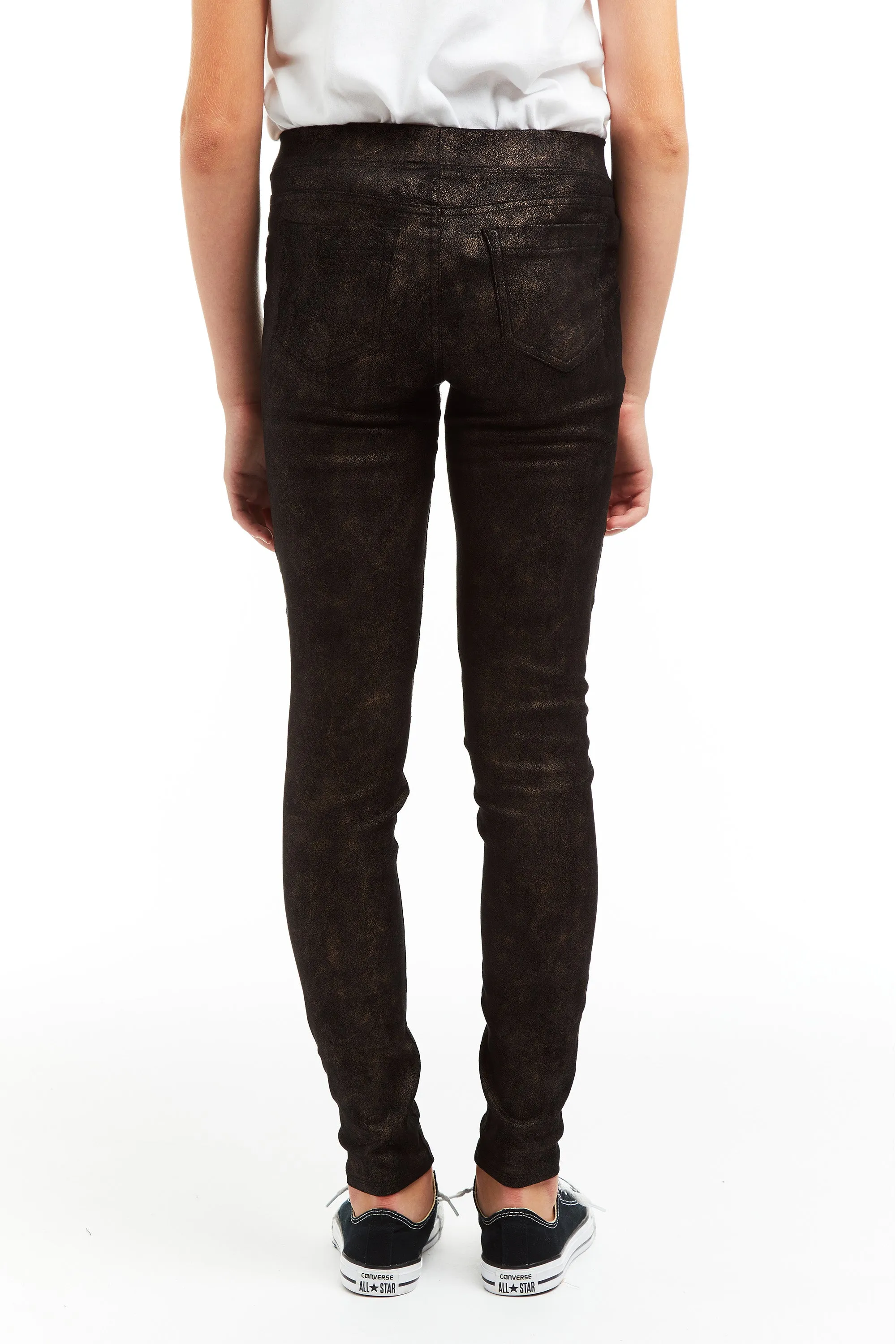 Pull On Vintage Suede Skinny