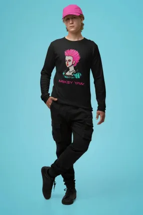 Punk Marie Antoinette Long Sleeve T-Shirt