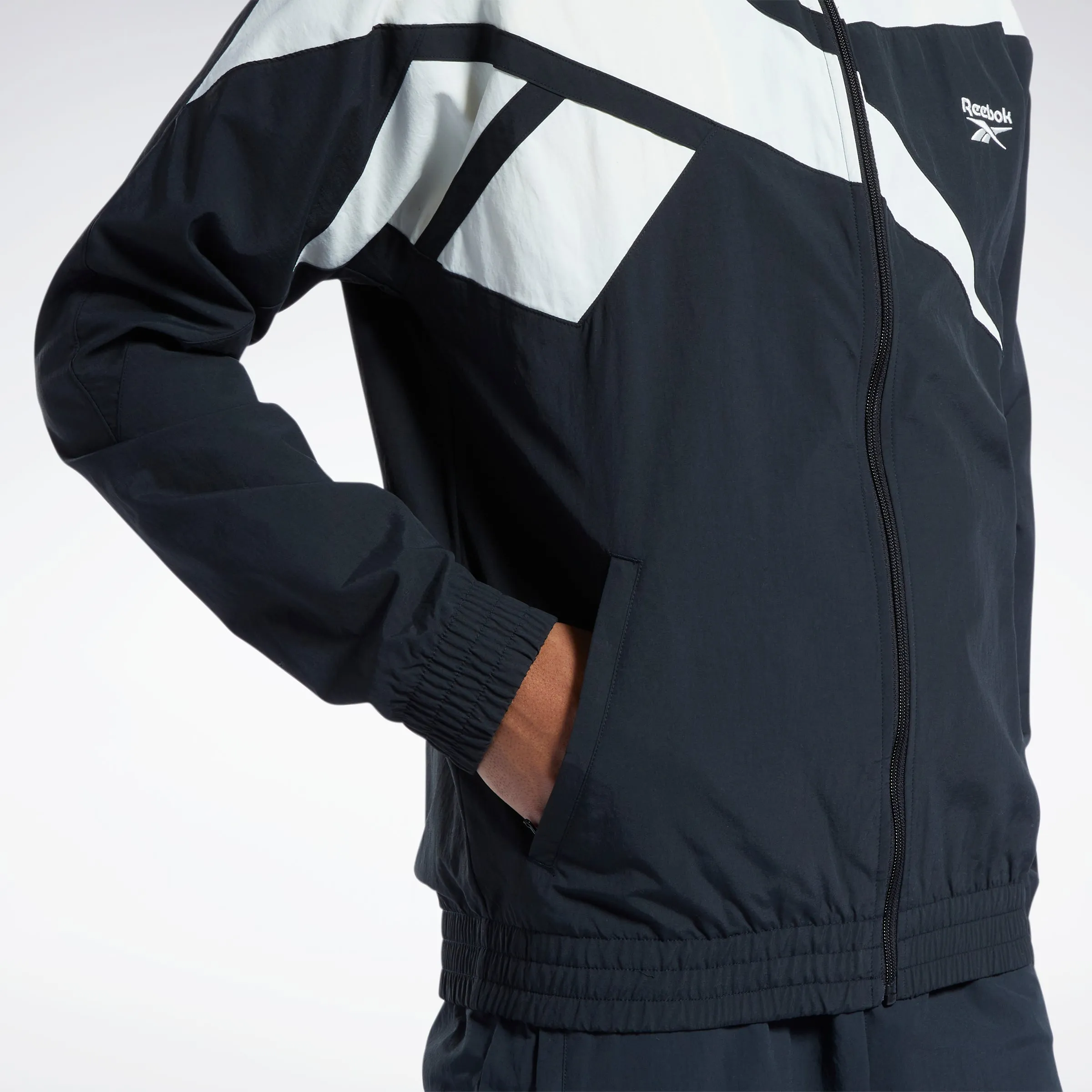 Reebok Apparel Men Classics Vector Track Top Nghblk/Nghblk