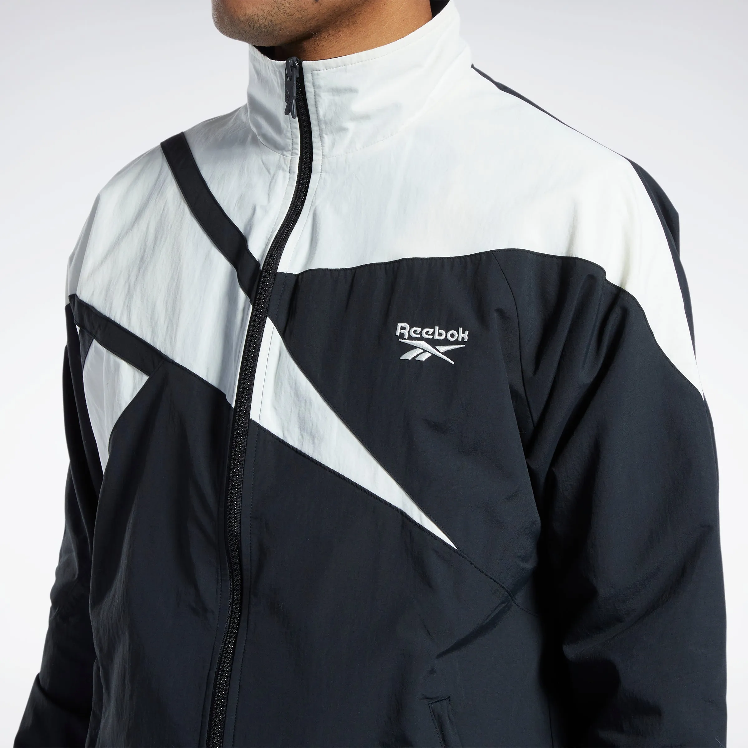 Reebok Apparel Men Classics Vector Track Top Nghblk/Nghblk