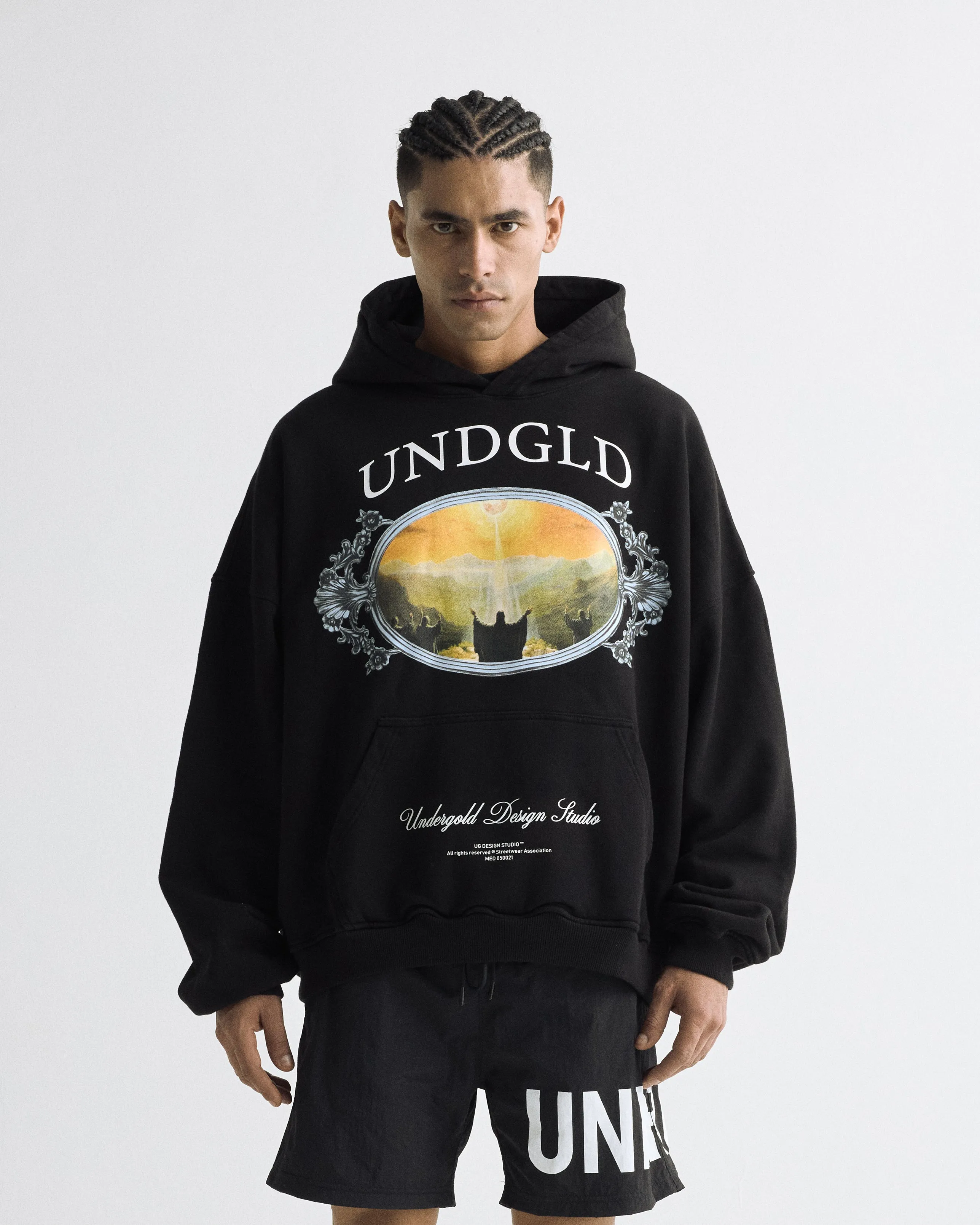 Rodeo Mirror Hoodie Black