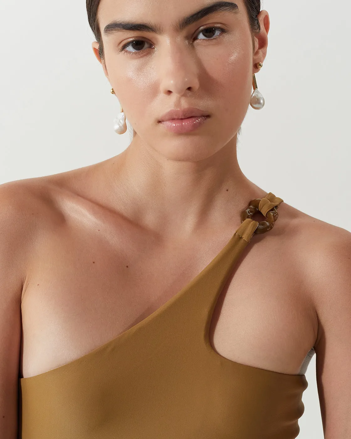 Sienna One-piece Recycled Nylon Walnut