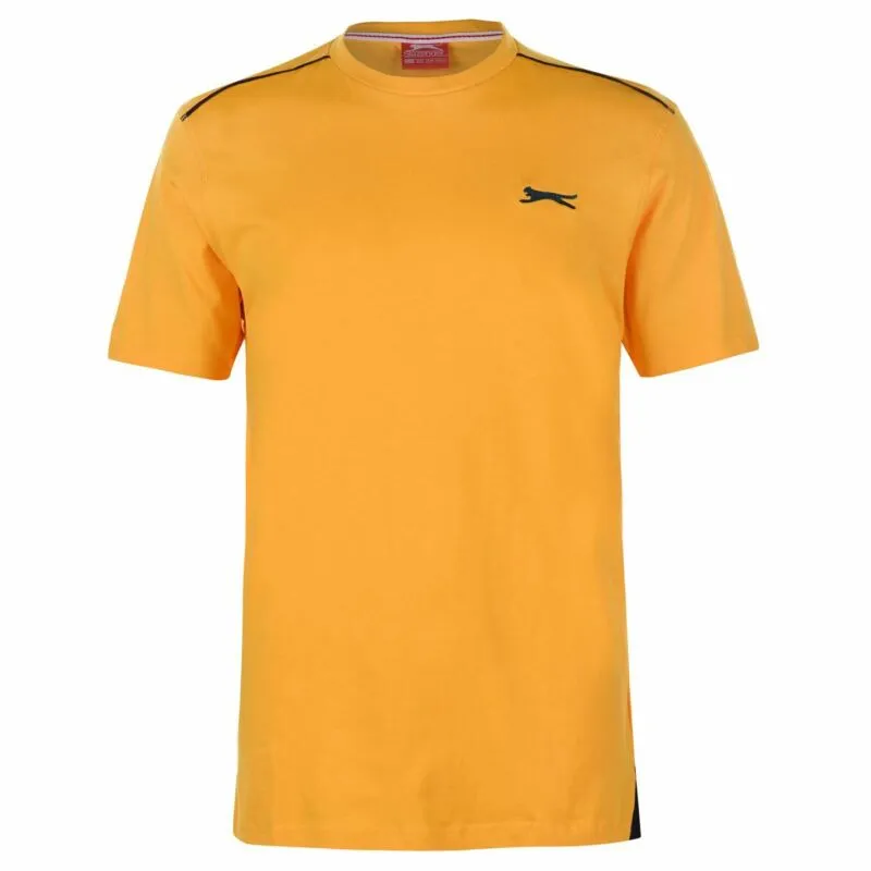 Slazenger Mens Plain T Shirt Crew Neck Tee Top Short Sleeve Lightweight Cotton