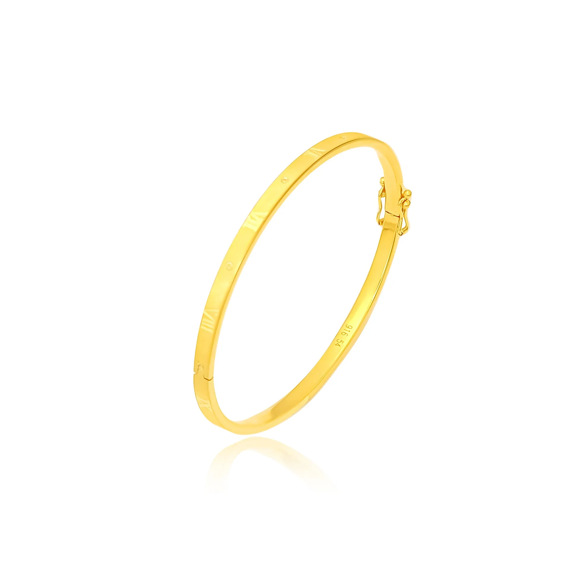 TAKA Jewellery 916 Gold Bangle