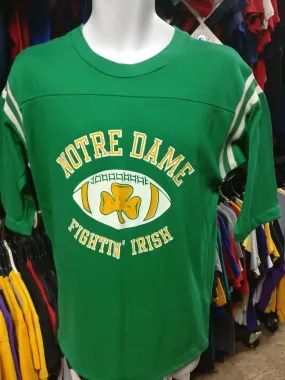 Vintage 70s NOTRE DAME FIGHTIN' IRISH NCAA T-Shirt L