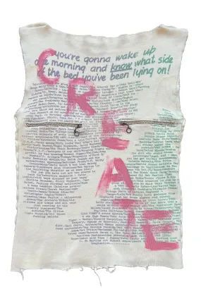 VIVIENNE WESTWOOD & MALCOLM MCLAREN SEX "CREATE" T-SHIRT 1975-76