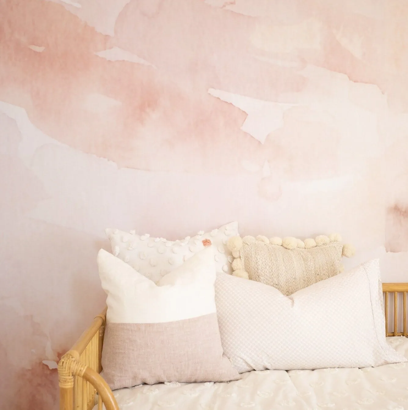 Watercolor Crystal Wall Mural