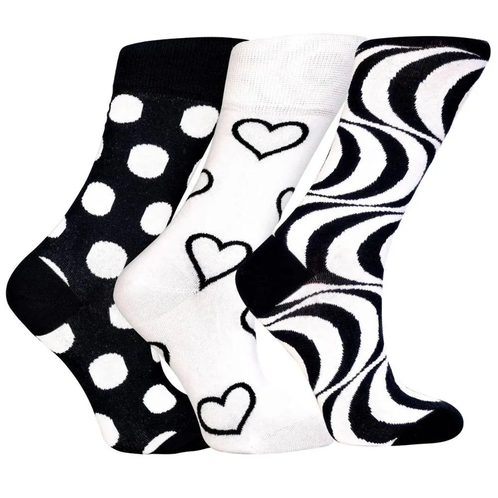 Women's Fun Dress Socks Gift Box Set - Organic Cotton - Love Sock Company - Denver