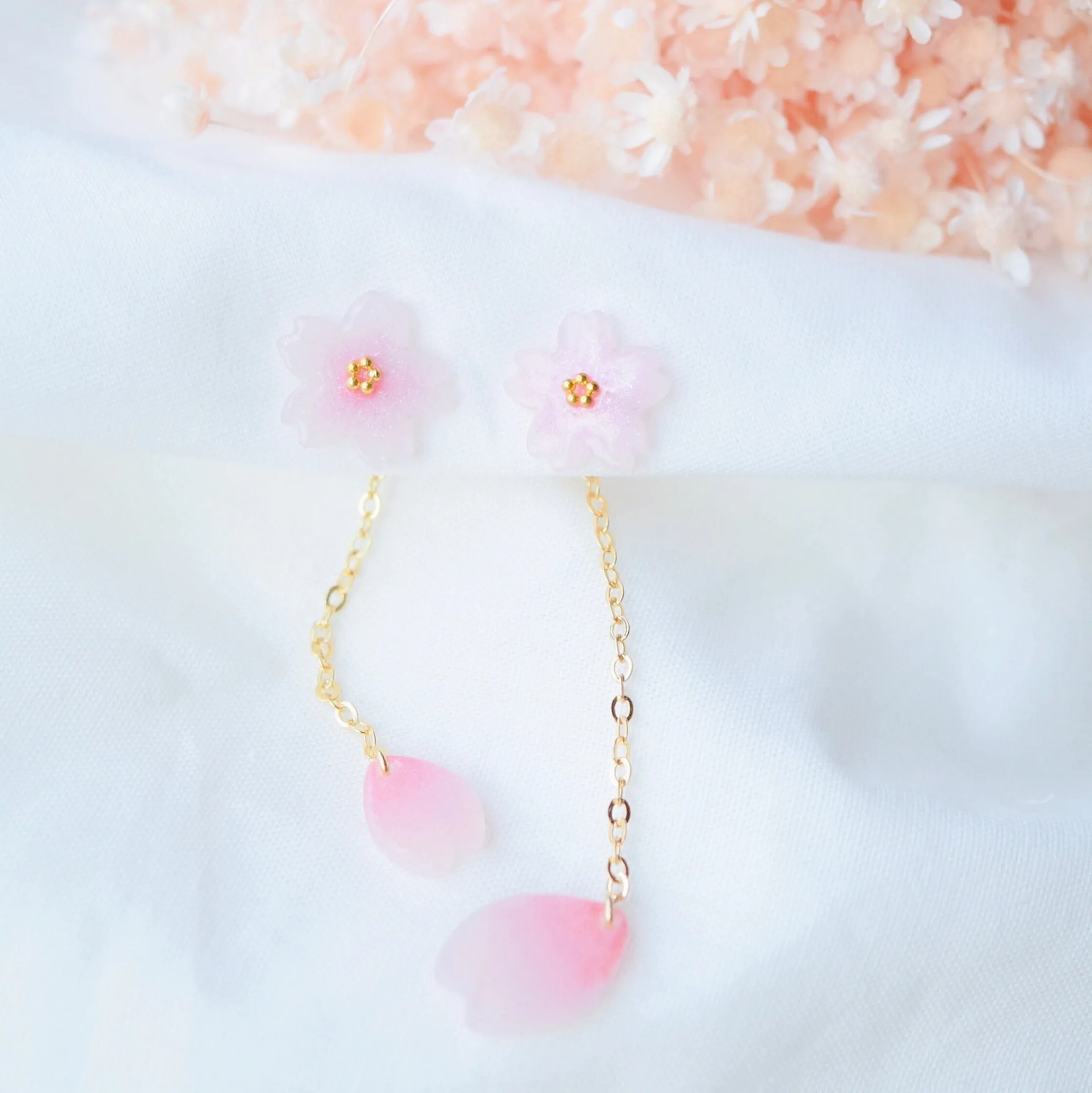 Yamazakura Earrings ヤマザクラ